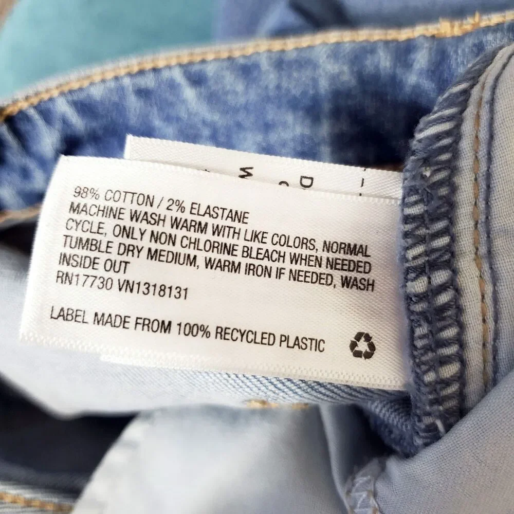 Universal Thread Jeans Womens Size 4/27 High Rise Straight Leg Stretch 2022
